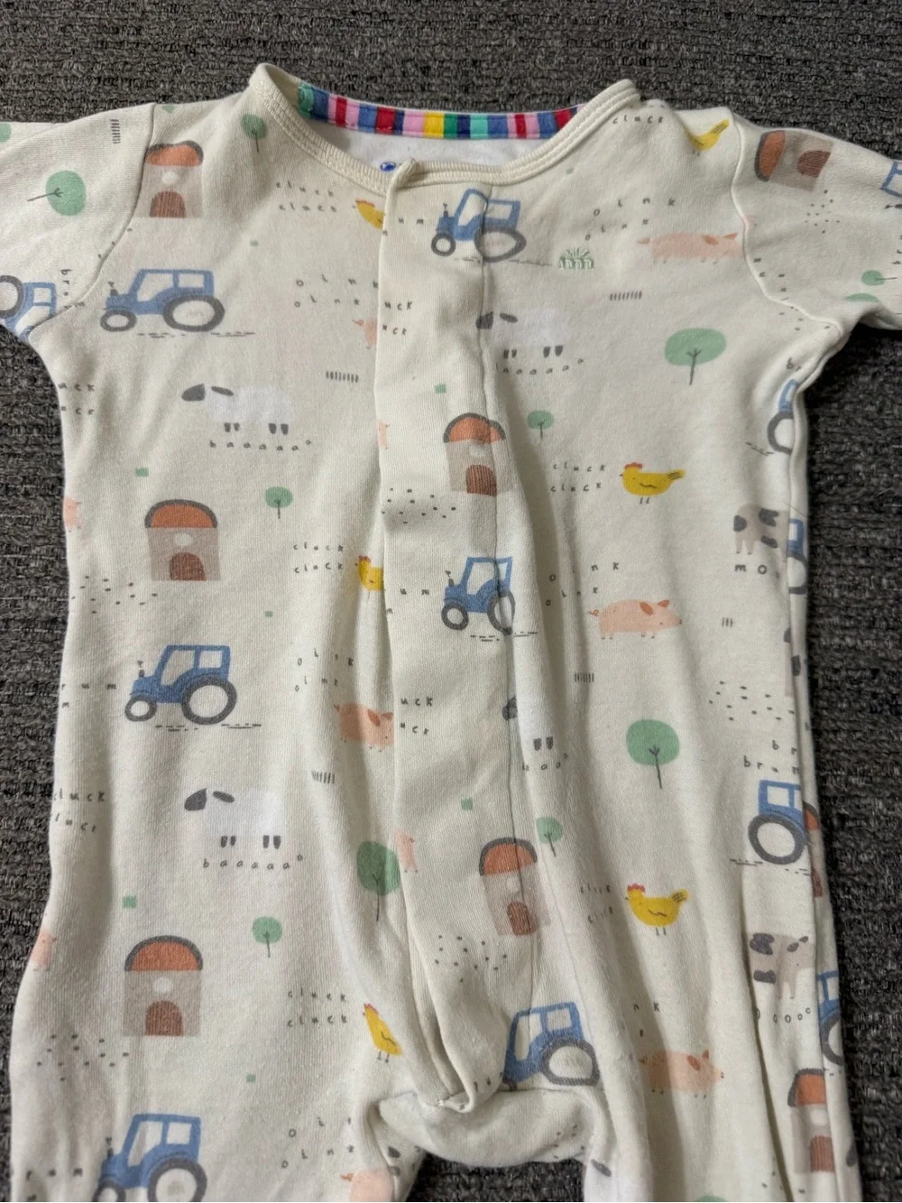 Magnetic me onesie